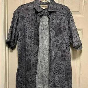 Hawaiian shirt size medium Men's Campia Hoda Purple Pienapple